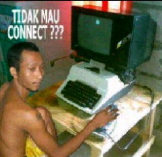 Tidak connect